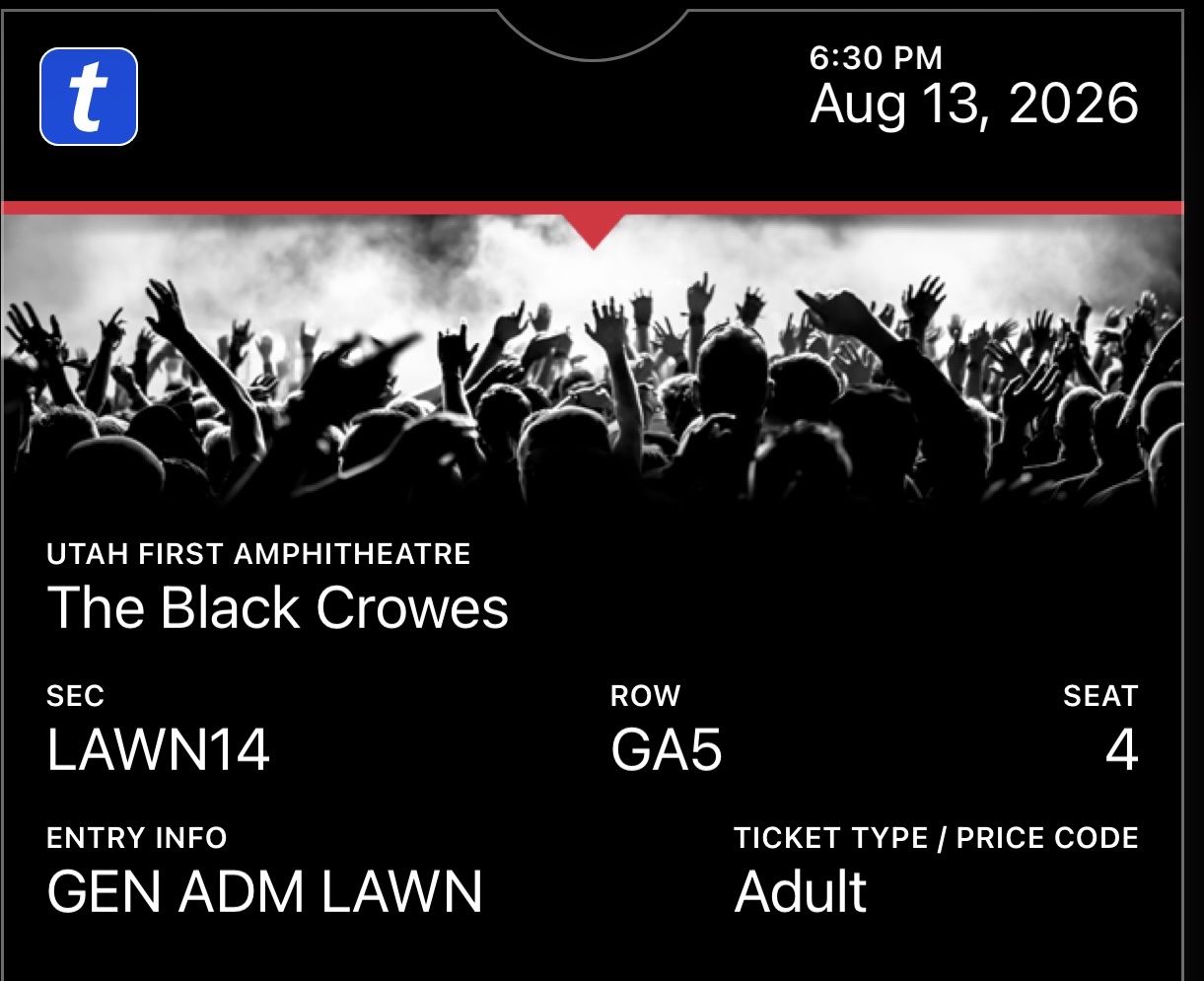 The Black Crowes Concert
