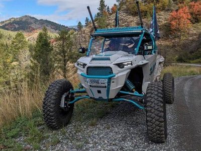 2018 Polaris RZR 1000 turbo 4-Seater UTV Side-by-Side - Custom Teal Accents