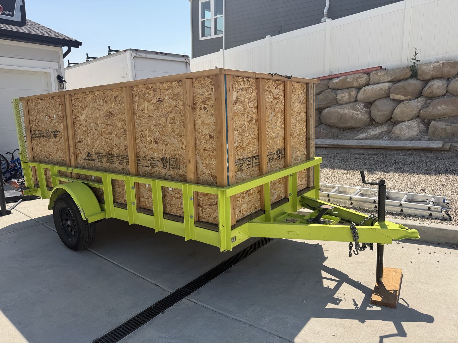 12’ utility trailer