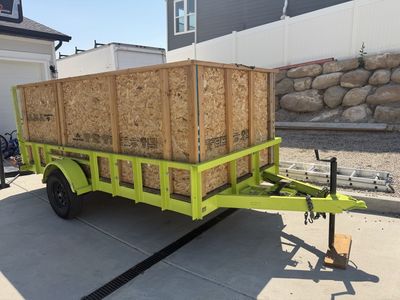12’ utility trailer