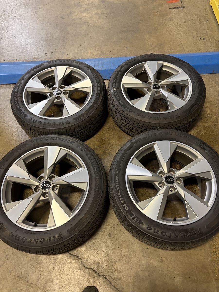 OEM AUDI Q5/SQ5 Wheels and Firestone tires 235/55/19