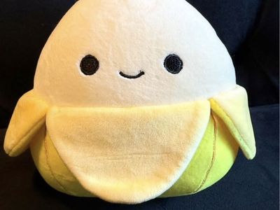 Banana Squishmallow Plush – Super Soft & Cute