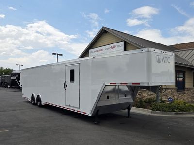 2026 ATC Trailers 8x40 8.5x40 ATC Rom 700G Gooseneck Enclosed Car Hauler Cargo New