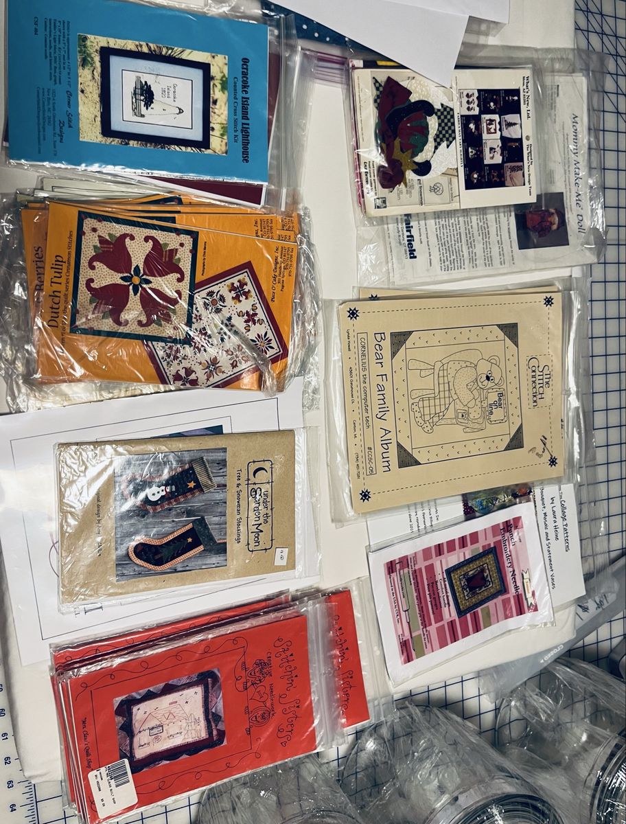 Large bag of 40 patterns