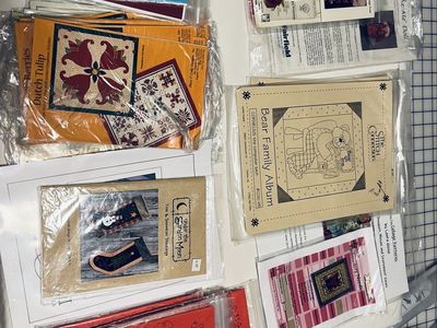 Large bag of 40 patterns