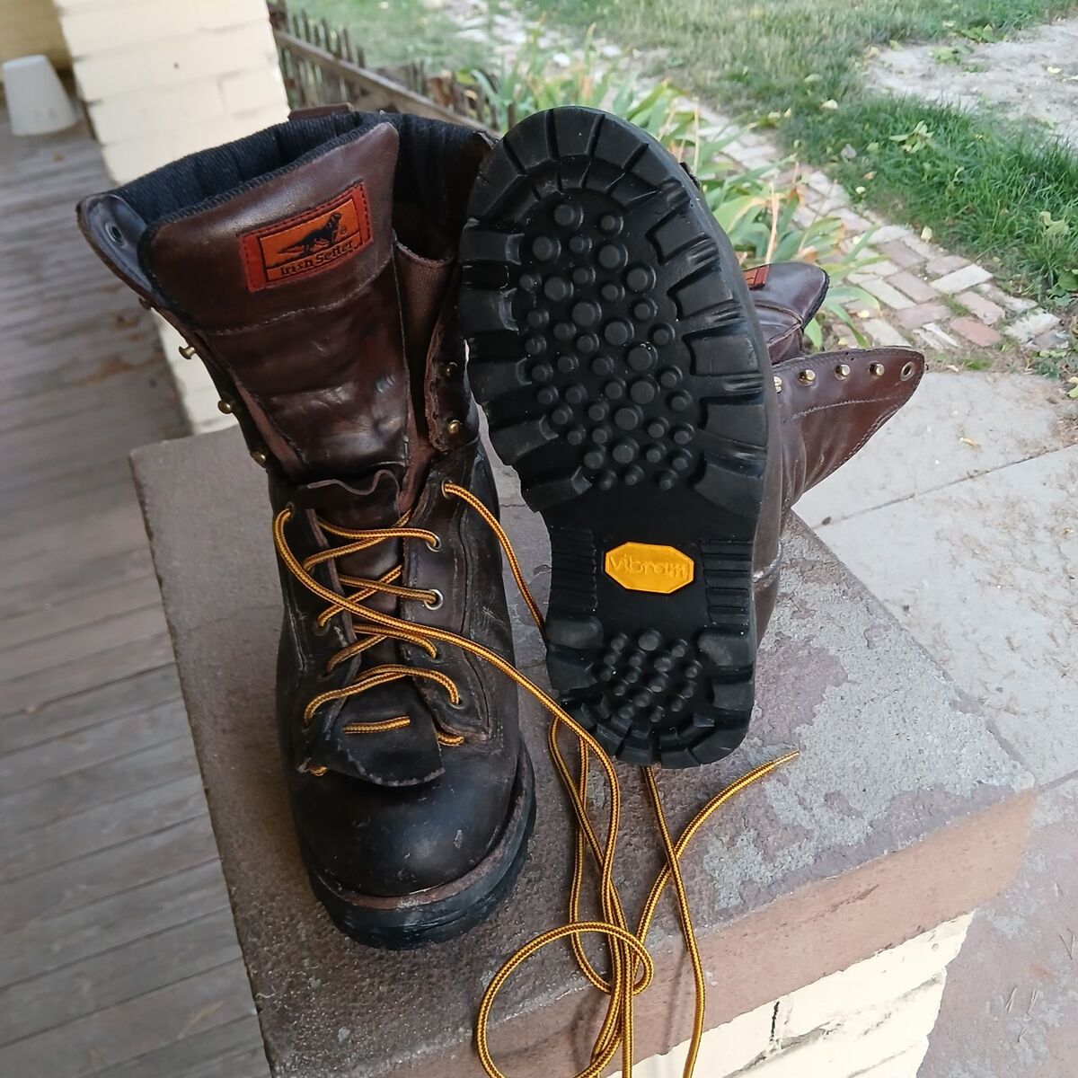 Irish Setter mens size 8 boots