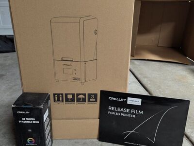 Creality 3D Printer, Resin, and Release Film