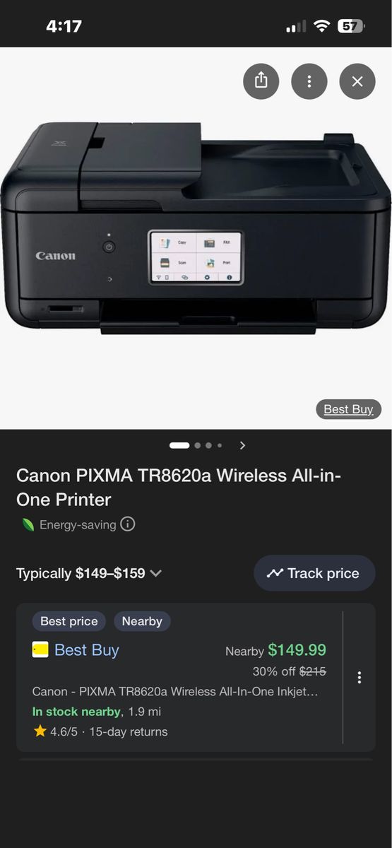 Wireless Print/scan/fax Machine