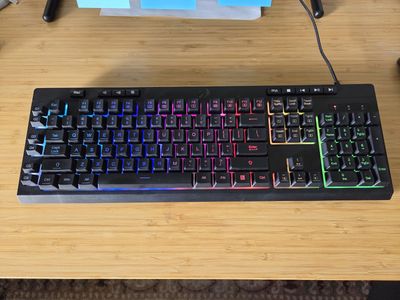 Redragon Wired Mechanical Gaming Keyboard, Red Dragon