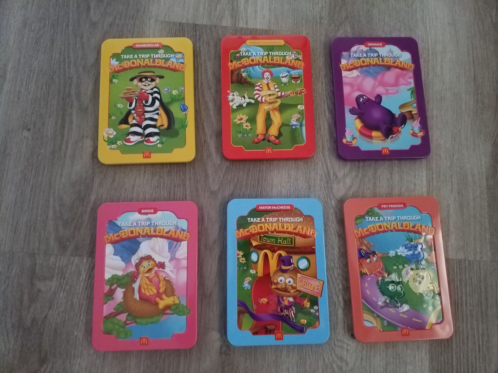 McDonaldLand Tin Set