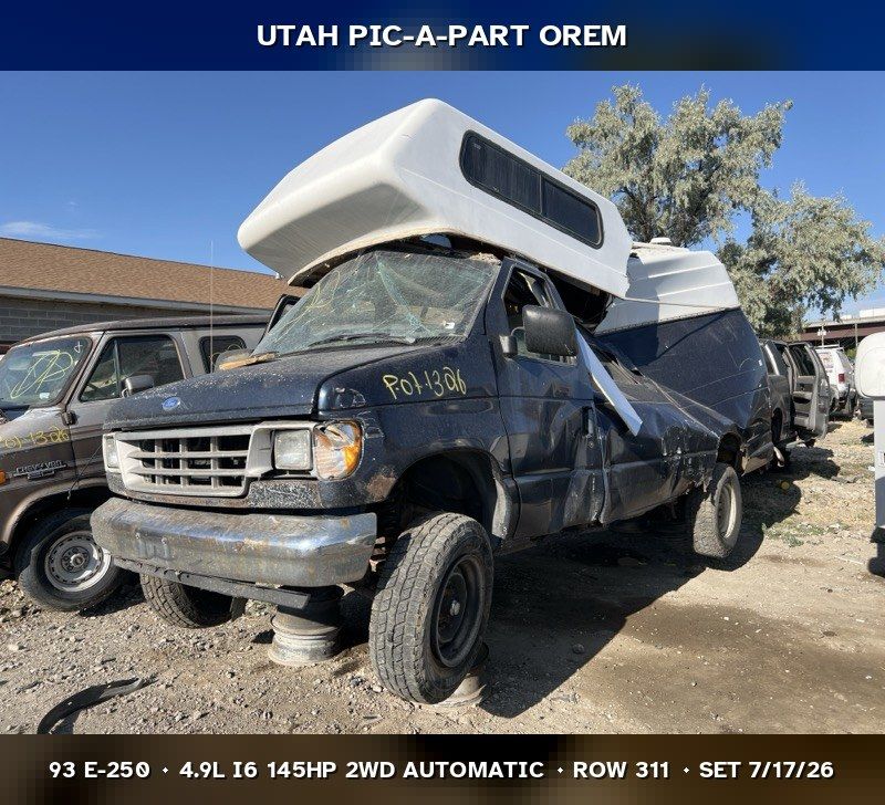 Just In! 1993 Ford E-250 Parts - UTPAP Orem