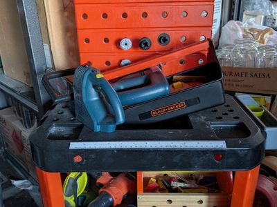 Kids Work bench and power tools