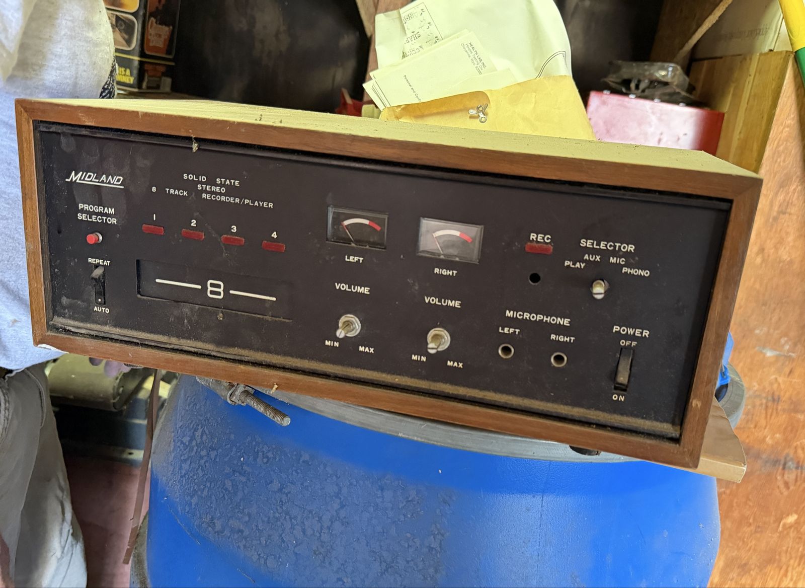 Old 8-Track Player