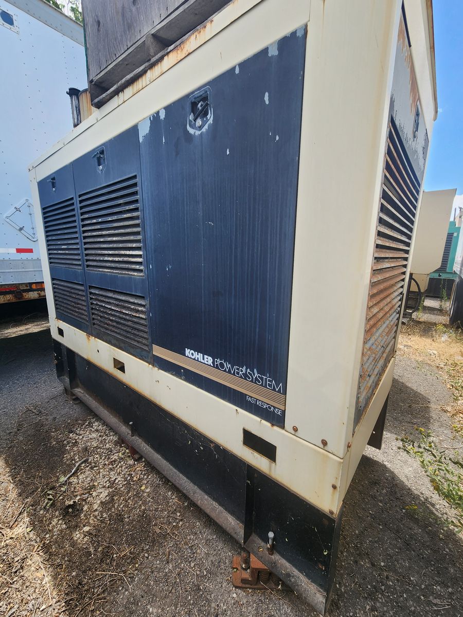 180 kW Kohler Industrial Generator - John Deere Engine - 480V 3-Phase