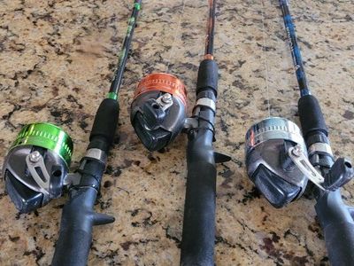 South Bend Worm gear fishing poles