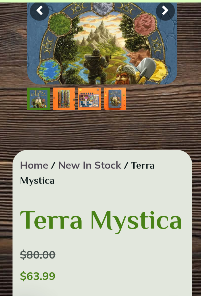 Terra Mystica board game with/ expansion