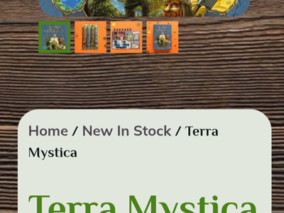 Terra Mystica board game with/ expansion