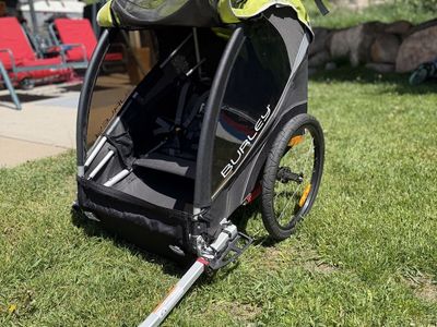 Burley D’Lite stroller-bike trailer