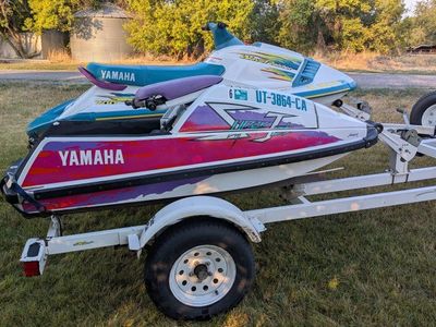 Yamaha WaveRunner Personal Watercraft PWC with Yacht Club Trailer