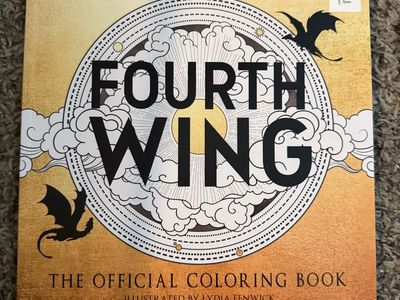 Fourth Wing: The Official Coloring Book - Empyrean Series by Lydia Fenwick