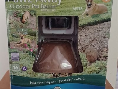 New Outdoor Pet Barrier