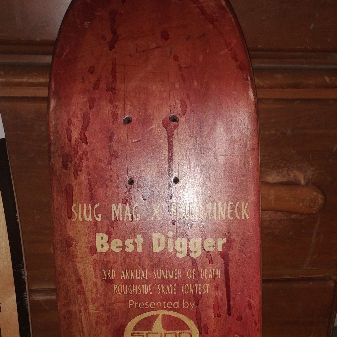 slug magazine skateboard