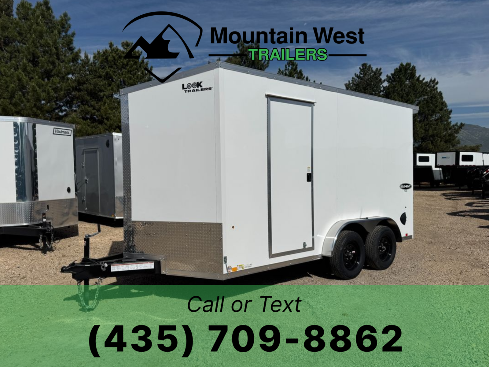 2025 Look ELEMENT SE 7.5X14 Enclosed Cargo Trailer