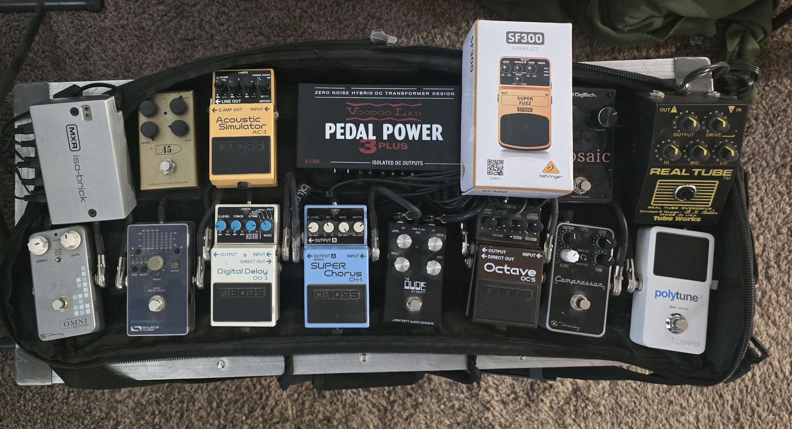 Pedal board of your dreams - complete