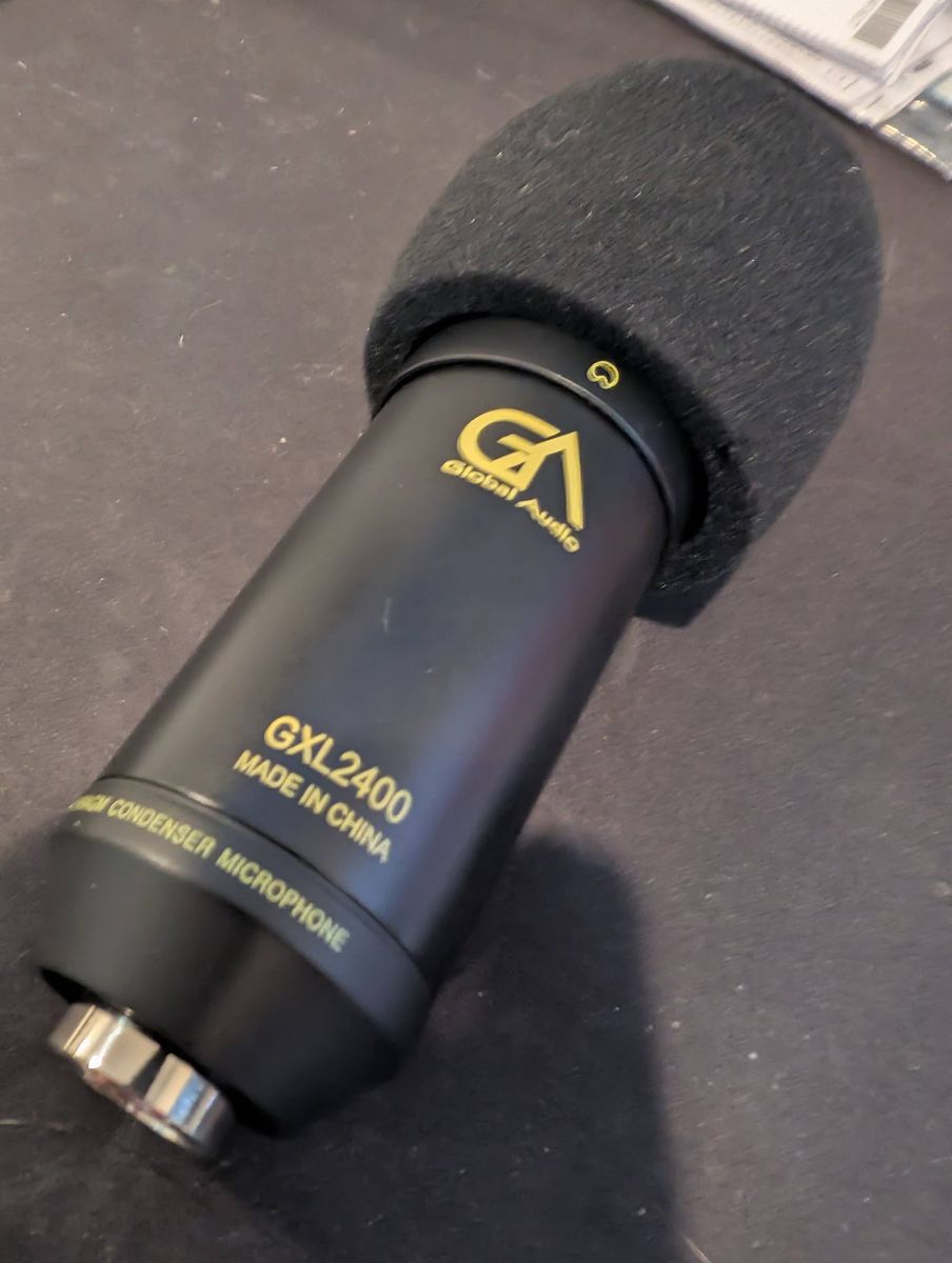 Global Audio/CAD GXL-2400 studio grade cardioid condenser microphone