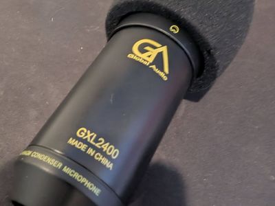 Global Audio/CAD GXL-2400 studio grade cardioid condenser microphone