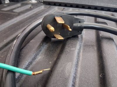 Unbranded L14-30P Power Cord w/ 30A 125V/250V 4-Prong Plug for Generators/RV - 2 Available