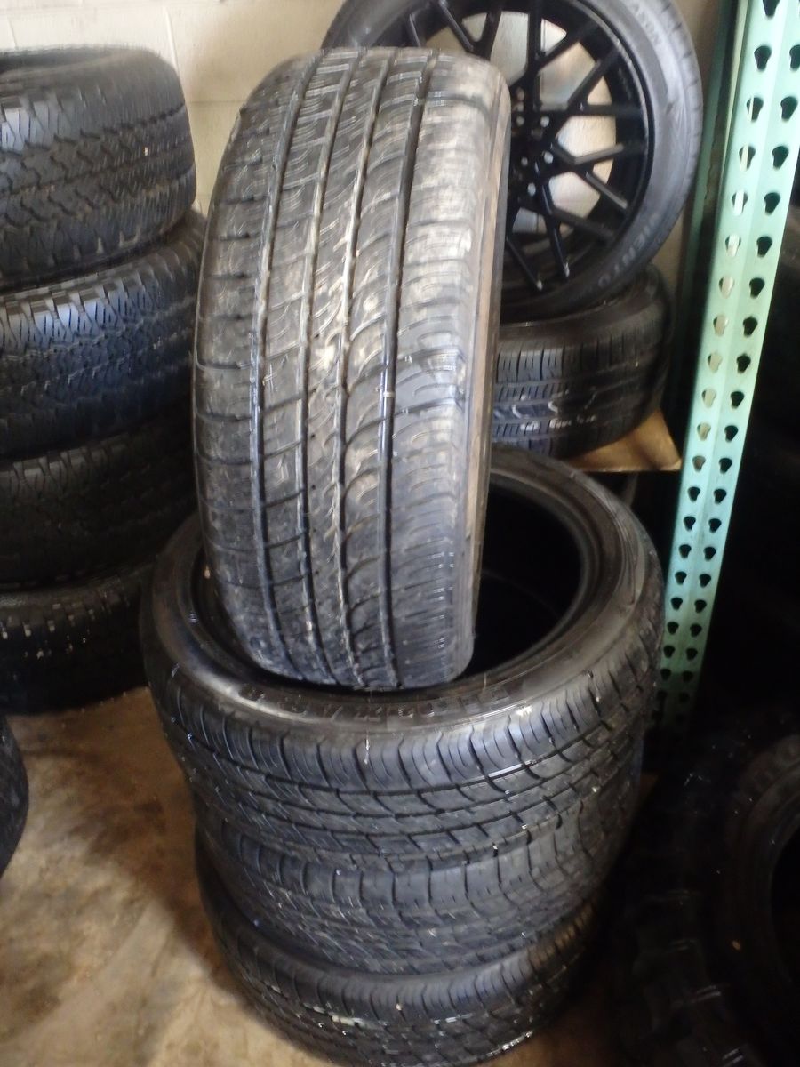 205/50R17 RADAR DIMAX ALL SEASON SET OF USED TIRES