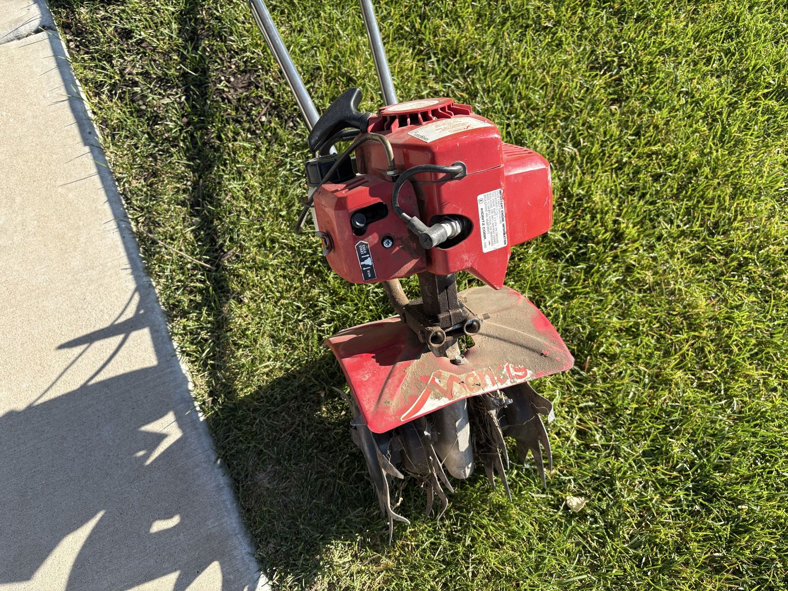 Mantis Cultivator - Tiller, Rototiller