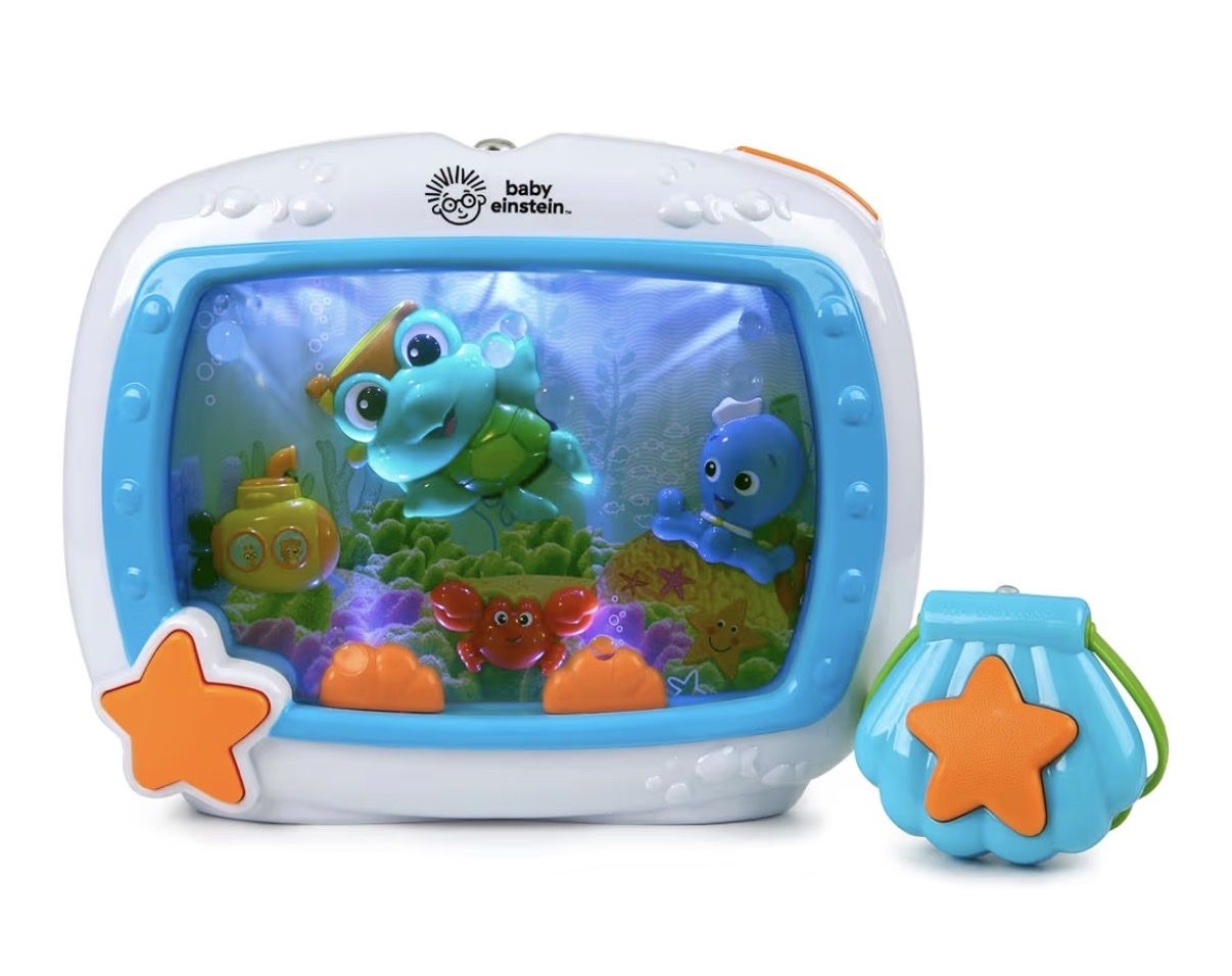 Baby Einstein Sea Dreams Soother Musical Crib Toy & Projector