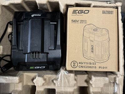 Brand new Ego Power+ 56V 5 Ah Battery And Charger