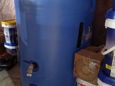 55 gallon water tank