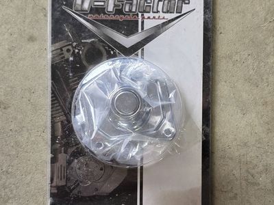 MID-USA V-Factor Solenoid Cover w/ Starter Button for HD Big Twin