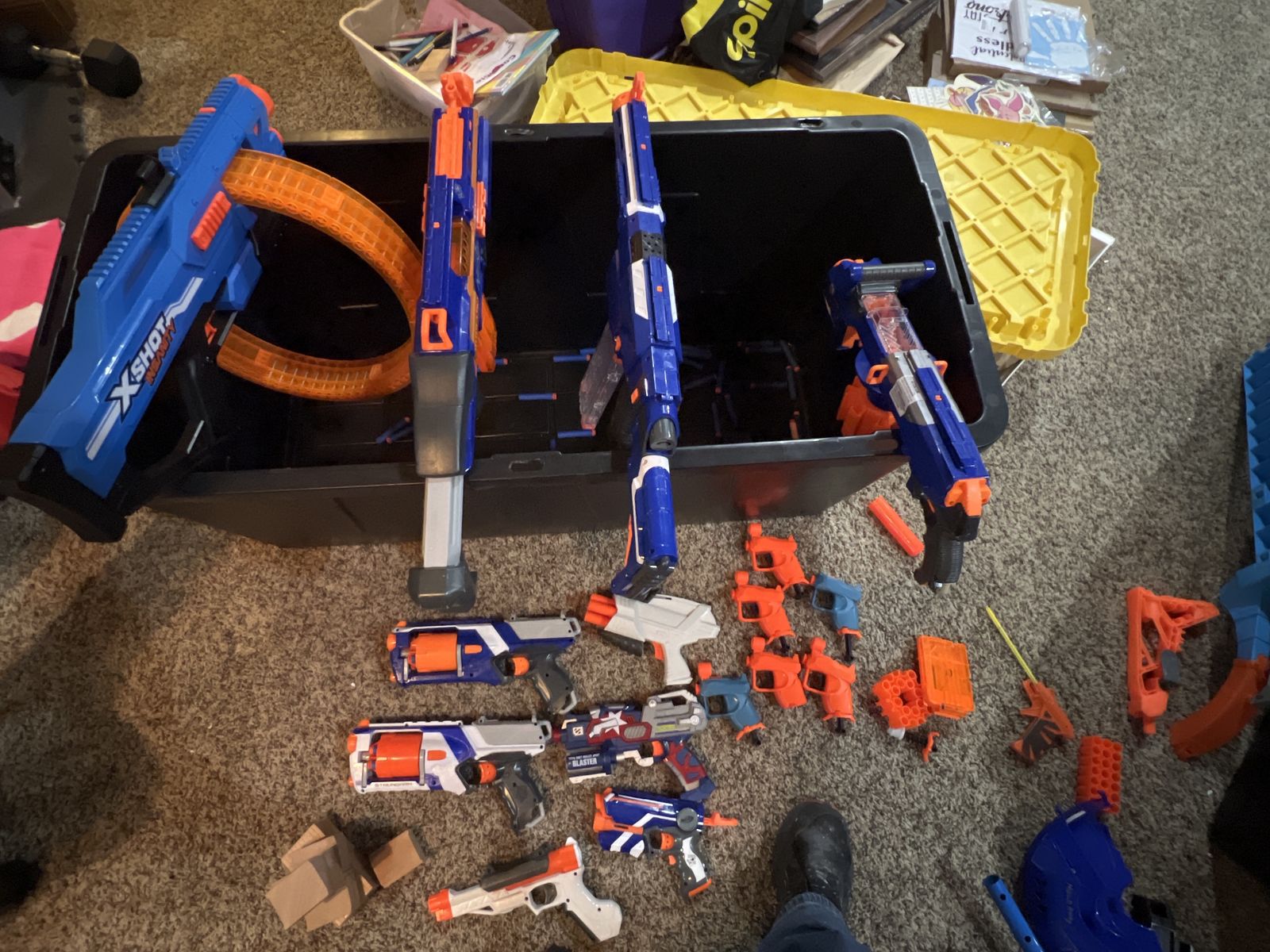 Multiple Nerf Guns