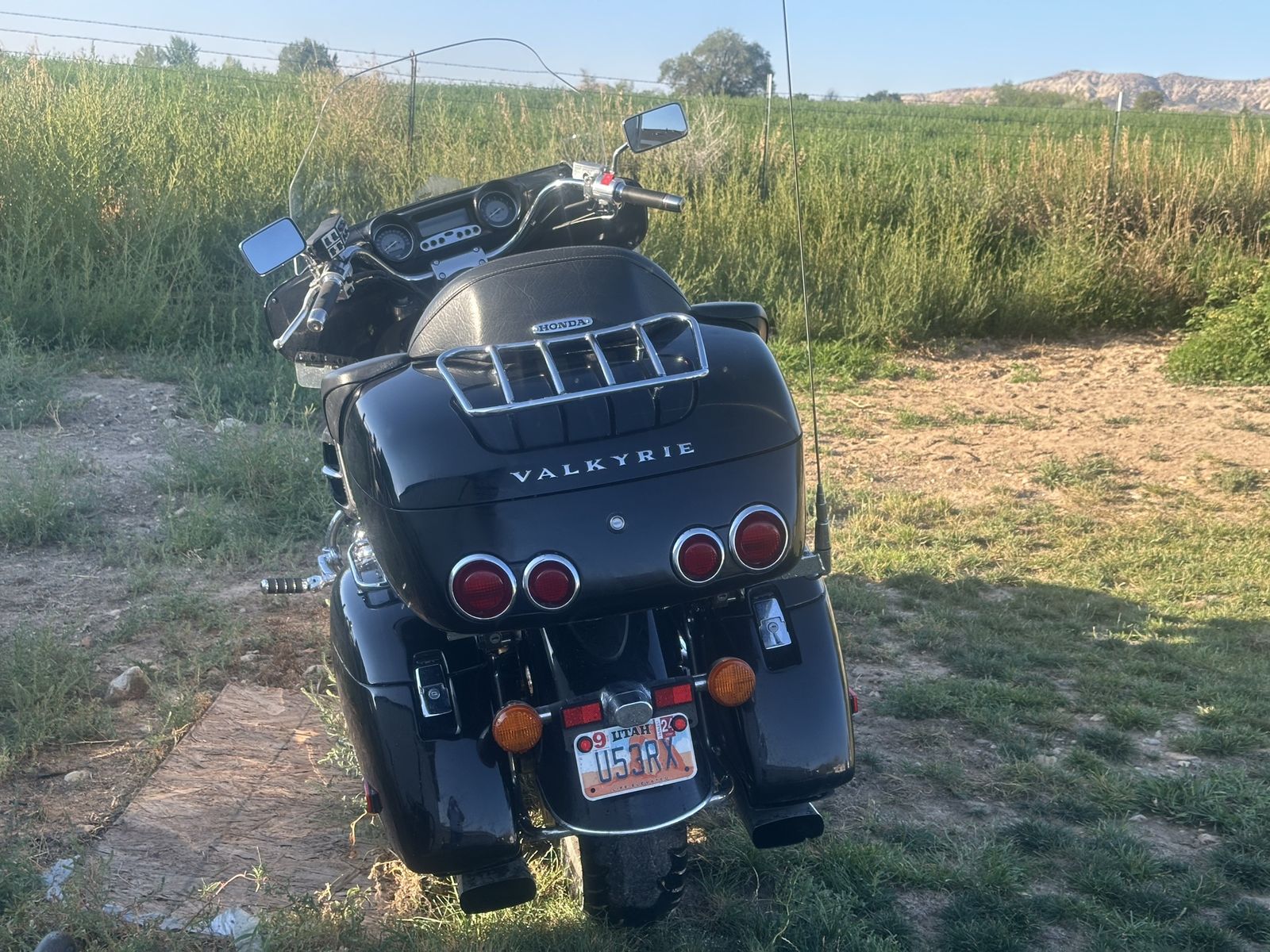Honda Motorcycle GL1500 Title In Hand