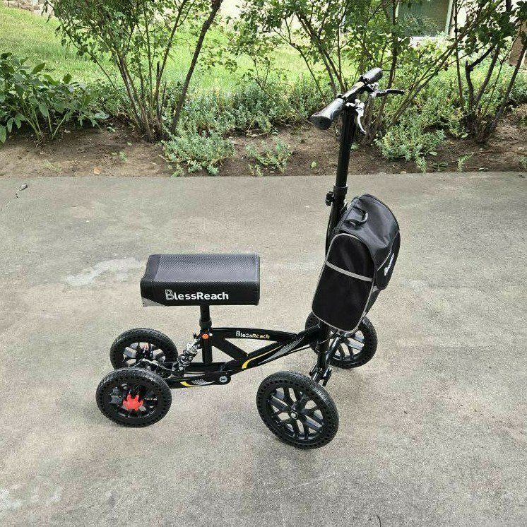 4 Wheel Bless Reach Knee Scooter Walker Mobility Foot Ankle