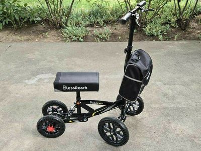 4 Wheel Bless Reach Knee Scooter Walker Mobility Foot Ankle