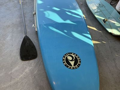 Hawaii Paddle Surf Stand Up Paddleboard (SUP) - Blue, With Paddle