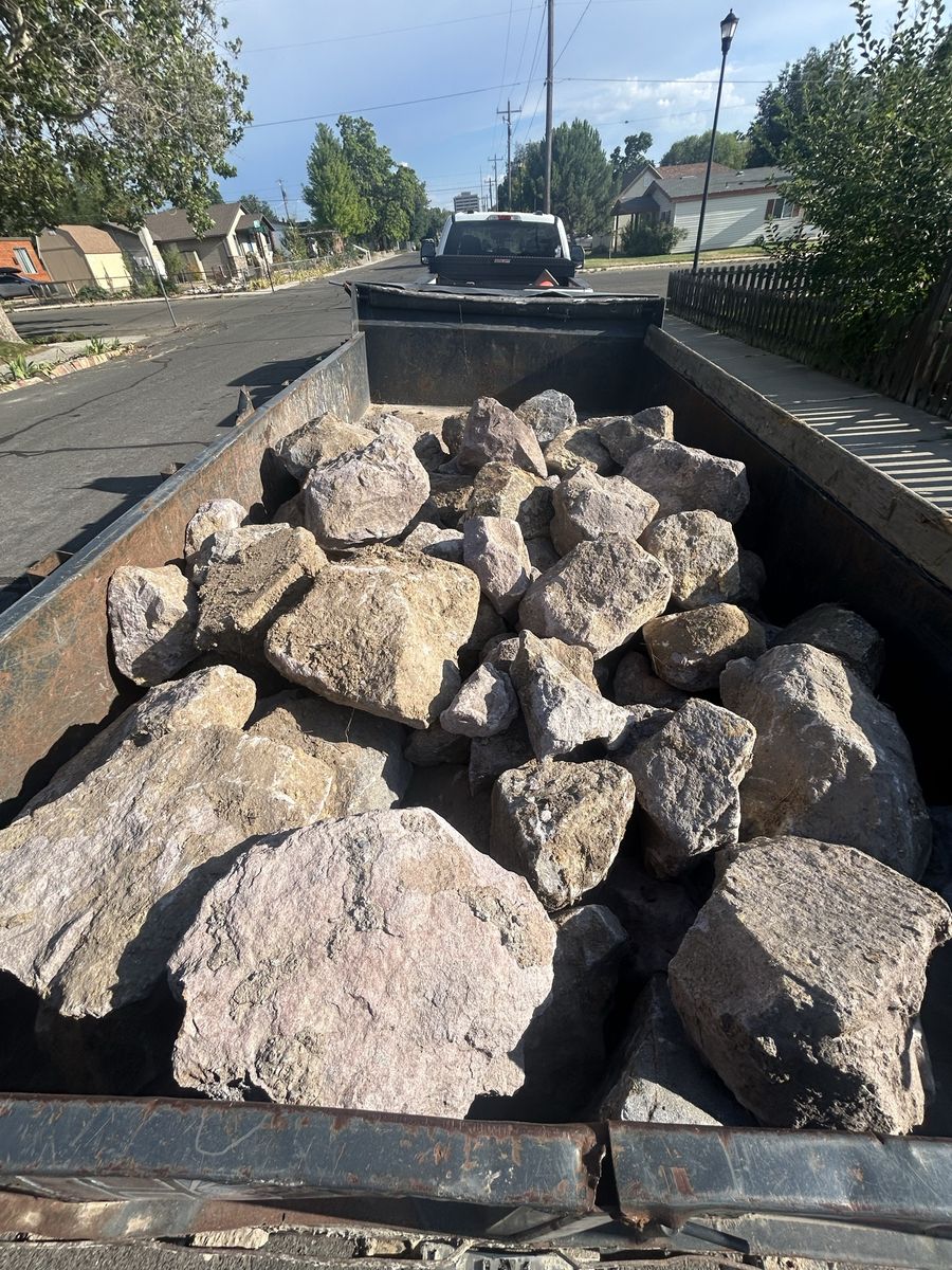 Landscape rocks