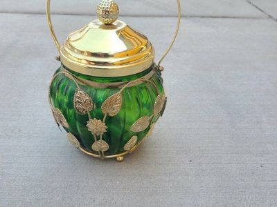 1970s vintage French musical jar