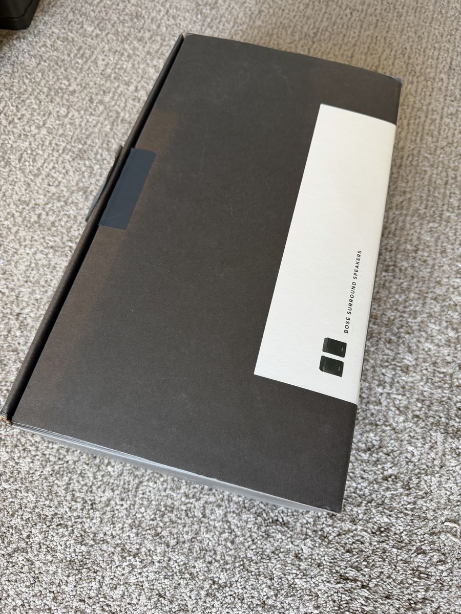 Bose rear surround sound speakers