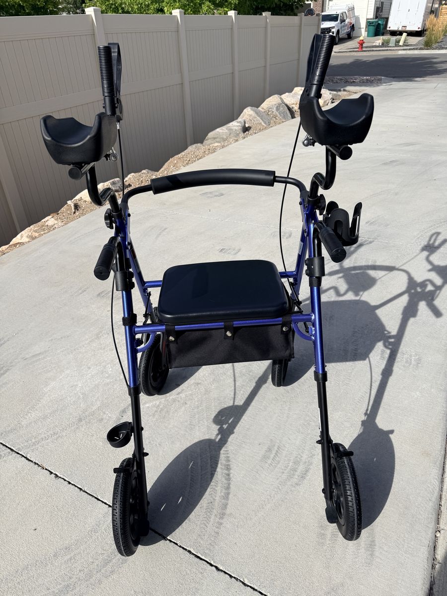 ELENKER Upright Rollator Walker