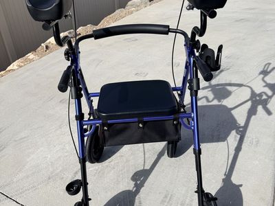 ELENKER Upright Rollator Walker