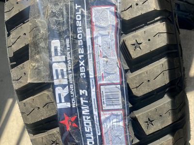 REDSOR M/T 3 Rolling Big Power Tire 35X12.50R20LT All-Terrain Off-Road Tire