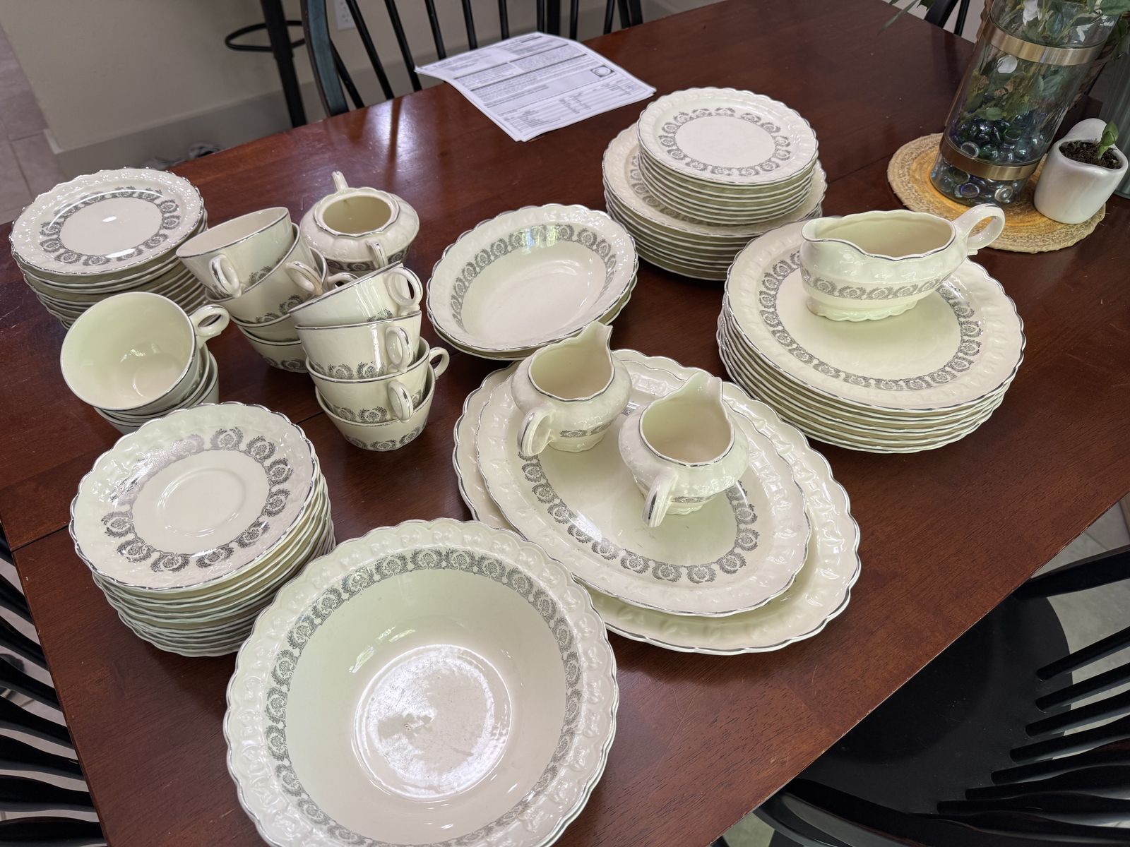 Vintage (1930’s)Taylor, Smith & T China Set - Service for 8+ - 70+ Pieces