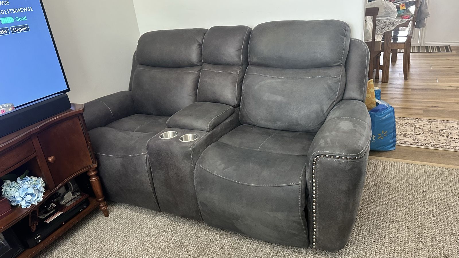 Reclining Sofa and Loveseat Set